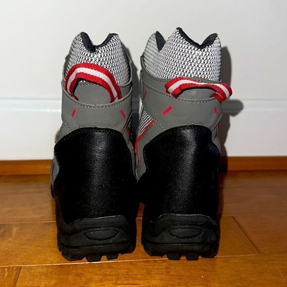 Khombu Gray Winter Snow Boots Sz 3 - Picture 5 of 8